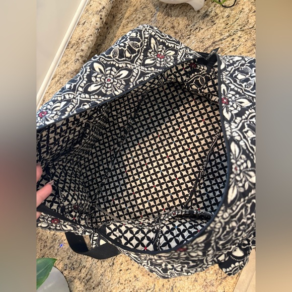 Vera Bradley Floral Grand Weekender Bag - Picture 6 of 16